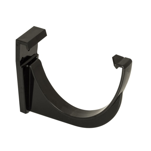 FloPlast RKH1B 115mm Hi-Cap Rainwater Fascia Bracket Black