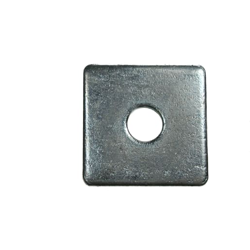 Square Plate Washer for M20 x 50 x 3mm Bright Zinc Plated Small Pack