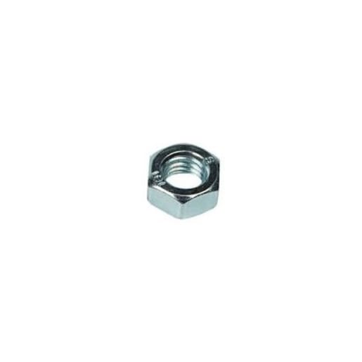 M16 Steel Full Hexagon Nut Bright Zinc Plated Pack of 100