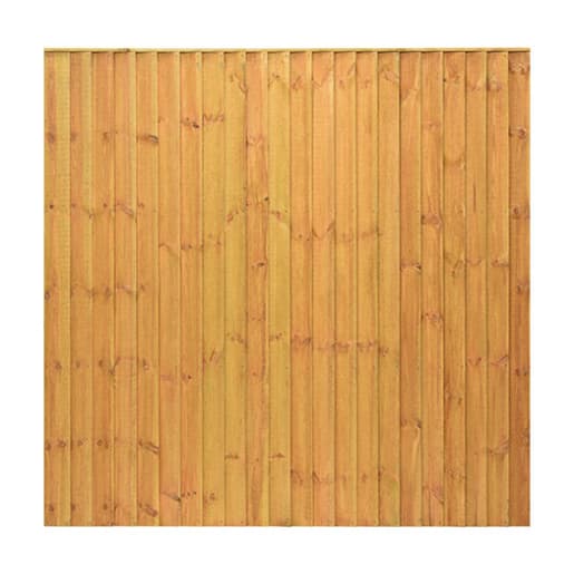 Grange Fencing Standard Featheredge Panel 1.83 x 1.8m Brown