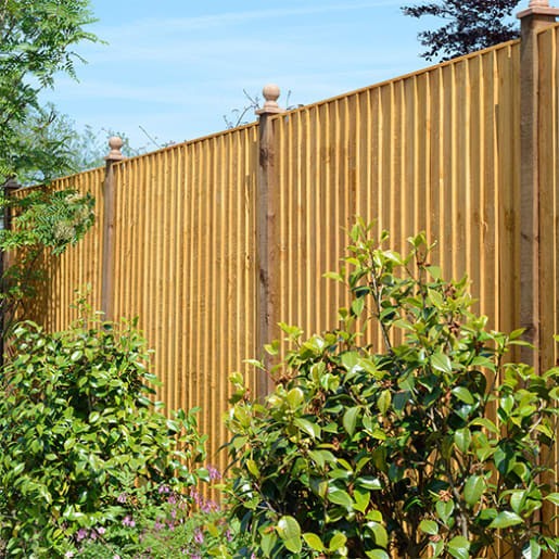 Grange Fencing Standard Featheredge Panel 1.83 x 1.8m Brown