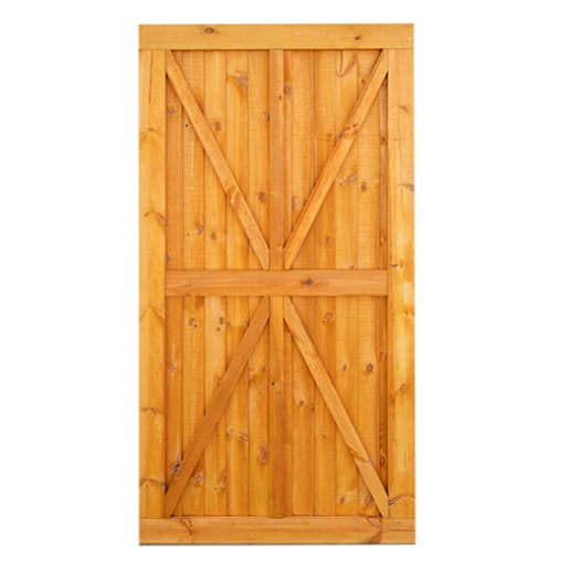 Grange Superior Featheredge Gate 1800 x 900mm Golden Brown