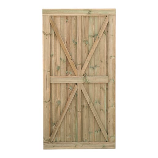 Grange Superior Featheredge Gate 1800 x 900mm Green