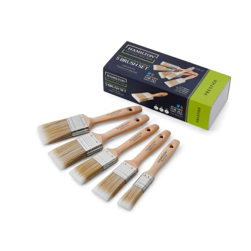 Hamilton Prestige Synthetic Brush Set 5 Pack