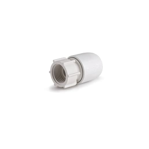 Hep2O Hand Titan Tap Connector 49 x 15mm White