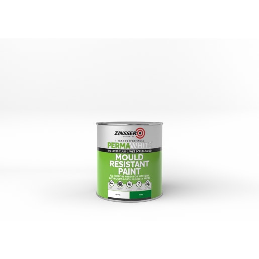 Zinsser Perma-White Interior Eggshell 1 Litre White