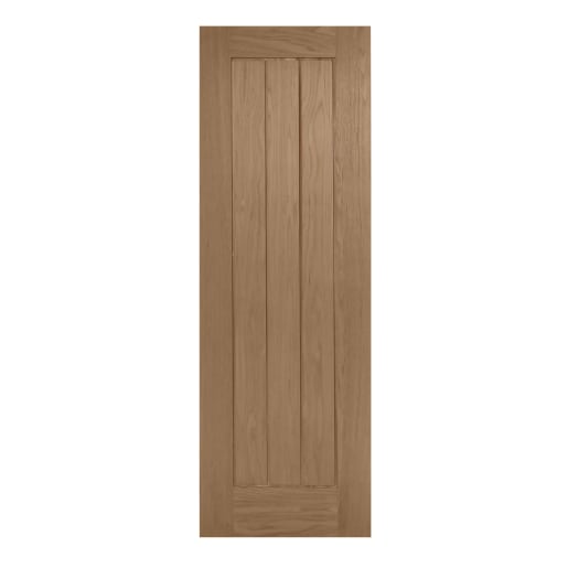 Heritage Deluxe Custom Sized Engineered Oak Mexicano Door 