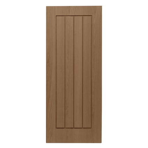 Heritage Base Custom Sized Engineered Oak Mexicano Door 