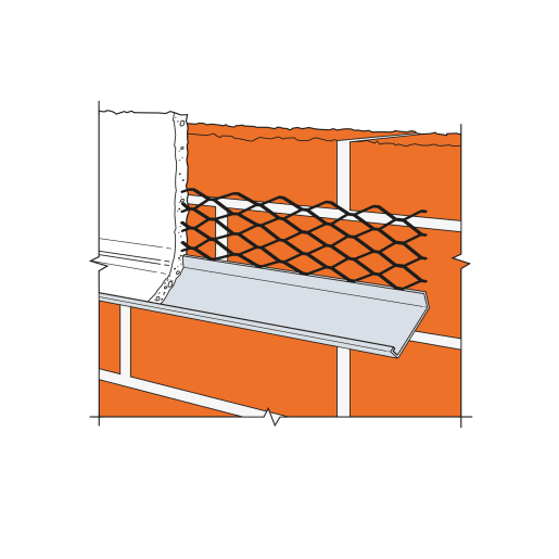 Simpson Strong-Tie External Render Stop Bead 3m Stainless Steel