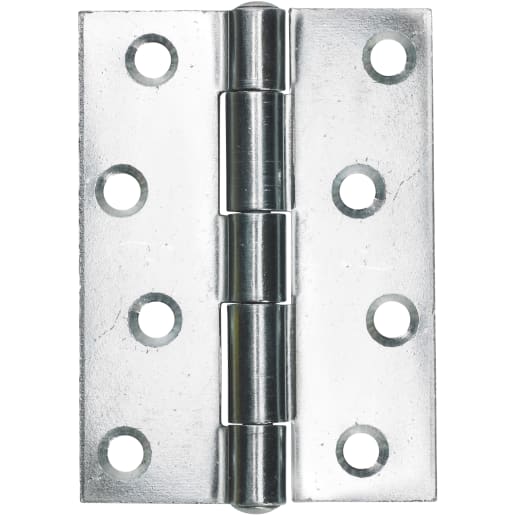 A Perry No.451 Strong Butt Hinge 100mm Zinc Plated