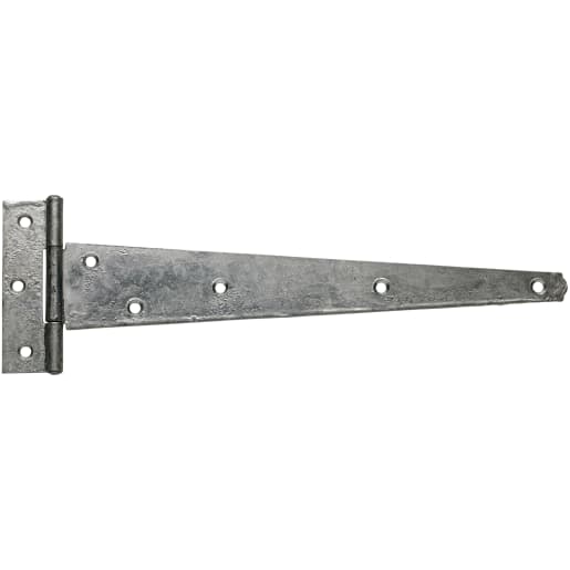 A Perry No.121 Medium Tee Hinge 350mm Black