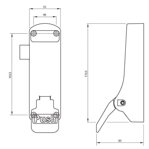 Union ExiSAFE Emergency Latch Device