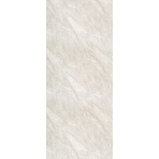 Splashpanel PVC Panelling 2400 x 1200 x 10mm Light Grey Marble