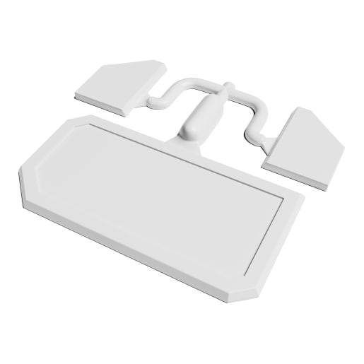 Showerwall Sureseal End Caps And Profiler White