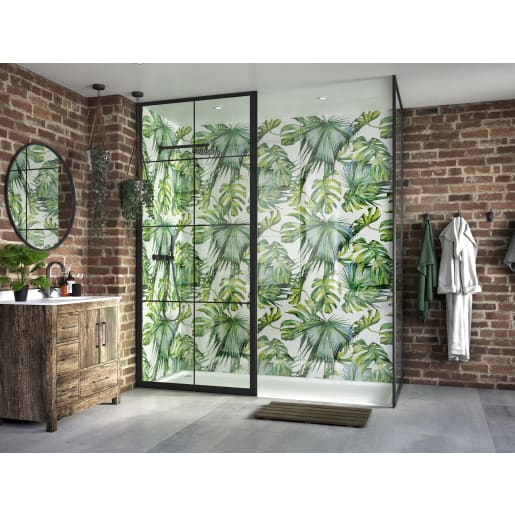 Showerwall SCA27 Acrylic Botanical 2400 x 1200mm