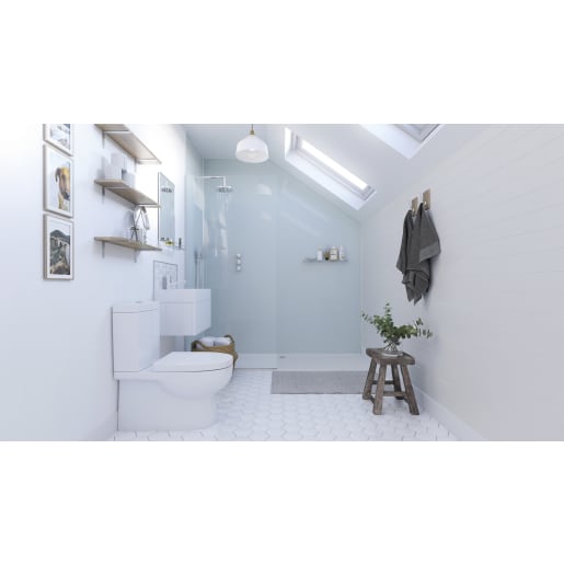 Showerwall SWA05 Acrylic Opal 2400 x 896mm