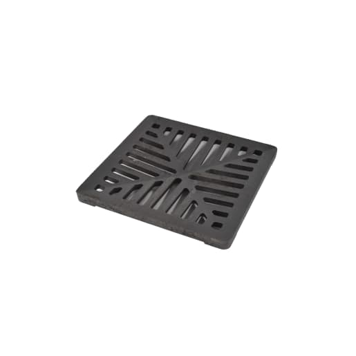 Hepworth Clay square cast iron gully grid 225mm