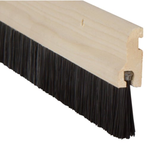 Stormguard Wood Brush Bottom Door Seal 914mm