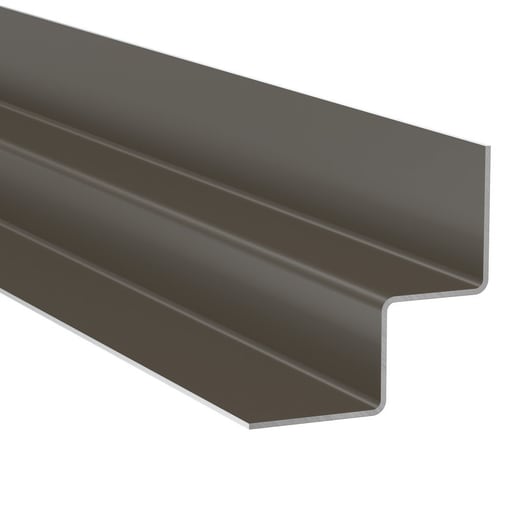 Hardie Plank MetalTrim Internal Corner Rich Espresso