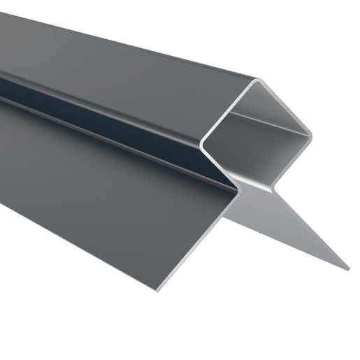 Hardie Plank MetalTrim External Corner Anthracite Grey