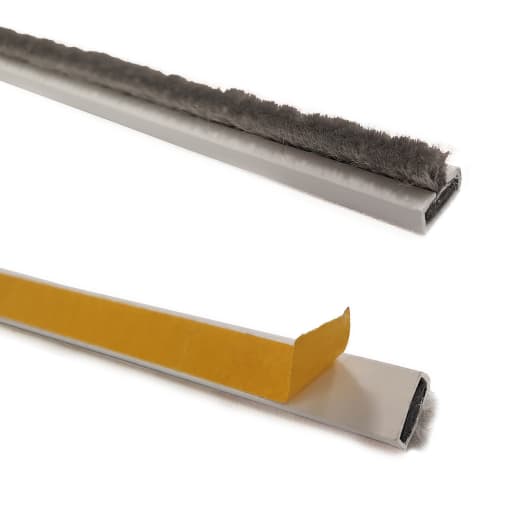 Astro Strip Intumescent Fire Seal with Brush 10mm x 4mm x 1050mm White