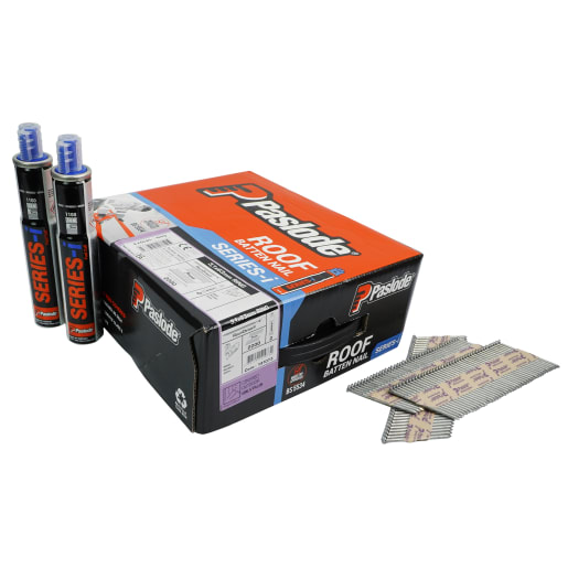 Paslode 360Xi Roof Batten Nails 3.1 x 63mm Galv-Plus Ring Shank (2200)