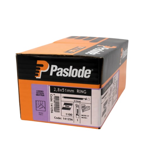 Paslode Galvanised Ring Handy Pack 51 x 2.8mm