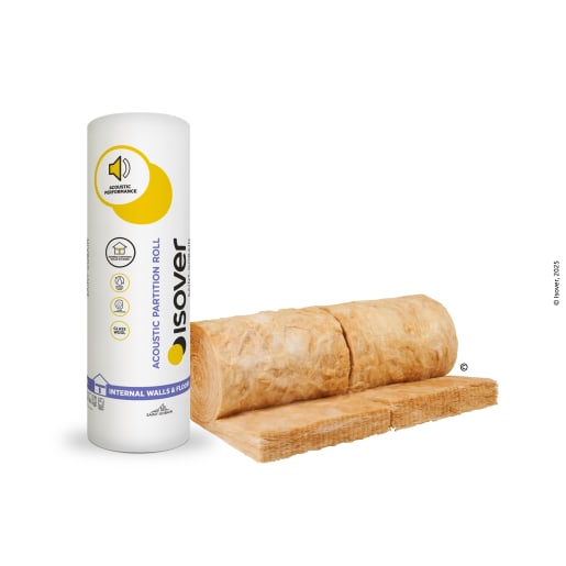 Isover APR Acoustic Partition Roll 9m x 600 x 100mm Pack of 2
