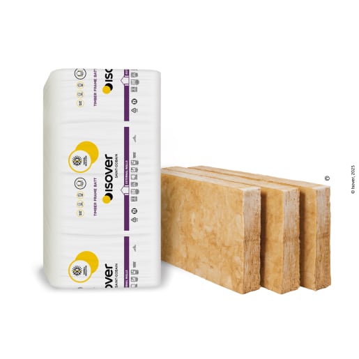 Isover 35 Timber Frame Batt 1.2m x 570 x 100mm Pack of 8