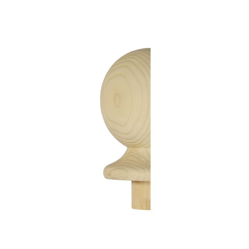 Richard Burbidge Pine Half Ball Newel Cap 106 x 41mm