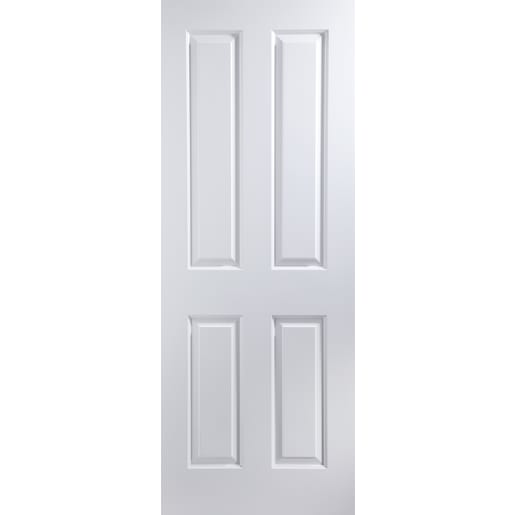 JELD-WEN Atherton 4 Panel Fire Door FD30 1981 x 686 x 44mm Smooth