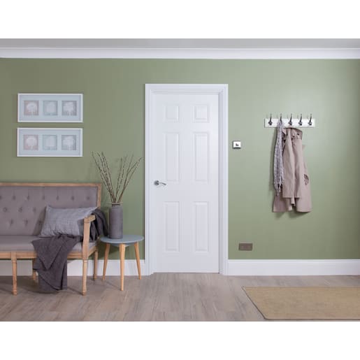 JELD-WEN Arlington 6 Panel Interior Door 1981 x 838 x 35mm Smooth