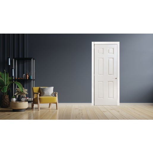 JELD-WEN Arlington 6 Panel Interior Door 1981 x 838 x 35mm Smooth