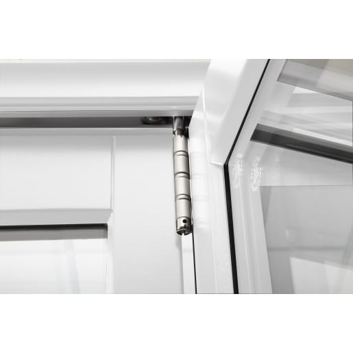 JCI FSC Pre-Finished Slimline External Bi-fold Door Set 3.6m White