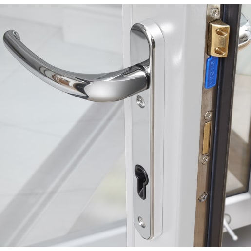 JCI FSC Pre-Finished Slimline External Bi-fold Door Set 1.8m White