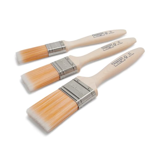 Hamilton For The Trade Fine Tip Flat Brushes 3 Pack