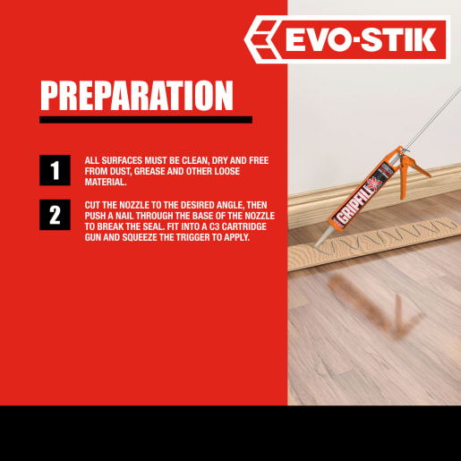 Evo-Stik Gripfill Xtra Solvent Adhesive 350ml