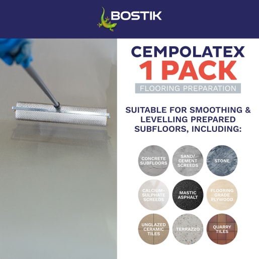 Bostik Cempolatex Latex Floor Leveller 20kg Grey