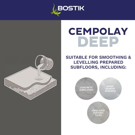 Bostik Cementone Cempolay Deep Levelling Compound 20kg