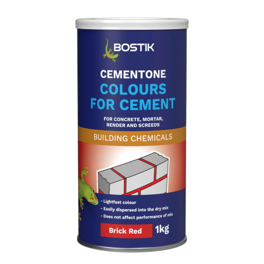 Bostik Cement Colouring Powder 1kg Red