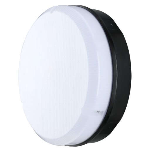 Luceco Mosi Bulkhead Round Black 1150 Lumens Fixed Output Driver