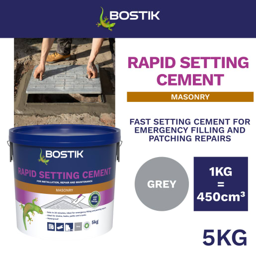 Bostik Cementone Rapid Setting Cement 5kg
