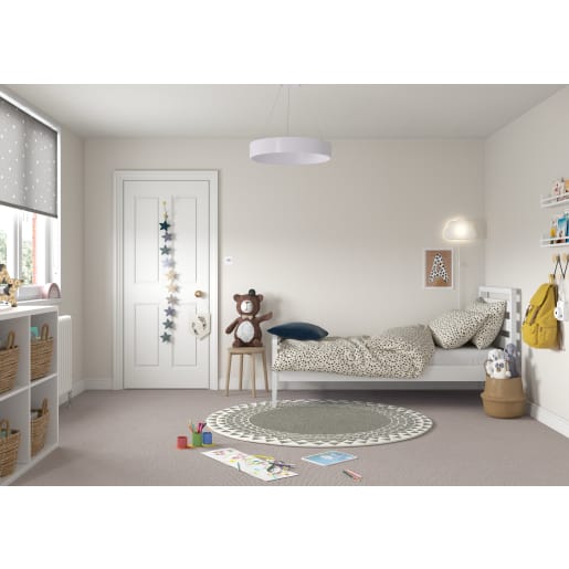 Dulux Trade Vinyl Matt Emulsion Paint 5L Nutmeg White