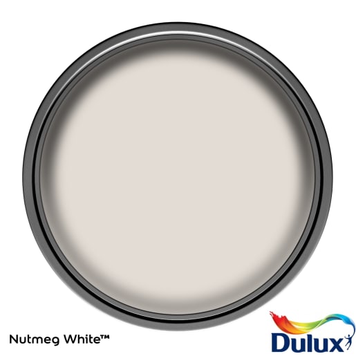 Dulux Trade Vinyl Matt Emulsion Paint 5L Nutmeg White