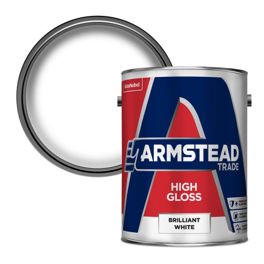 Armstead Trade High Gloss 5.0L Brilliant White