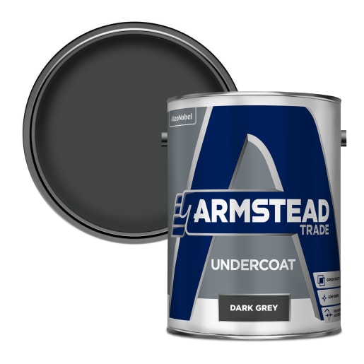 Armstead Trade Undercoat 5L Dark Grey