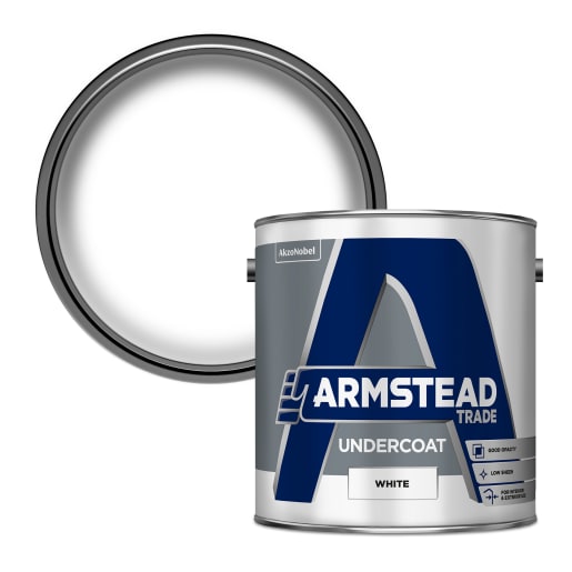 Armstead Trade Undercoat Paint 2.5L White