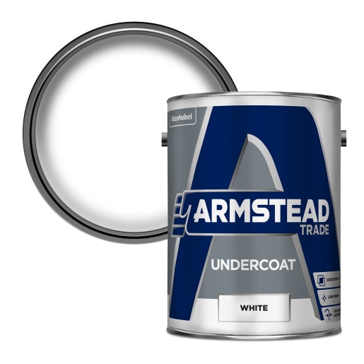Armstead Trade Undercoat Paint 5L White