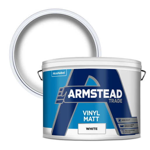 Armstead Trade Vinyl Matt 10L White