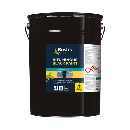 Bostik Bituminous Paint 22.5 Litres Black
